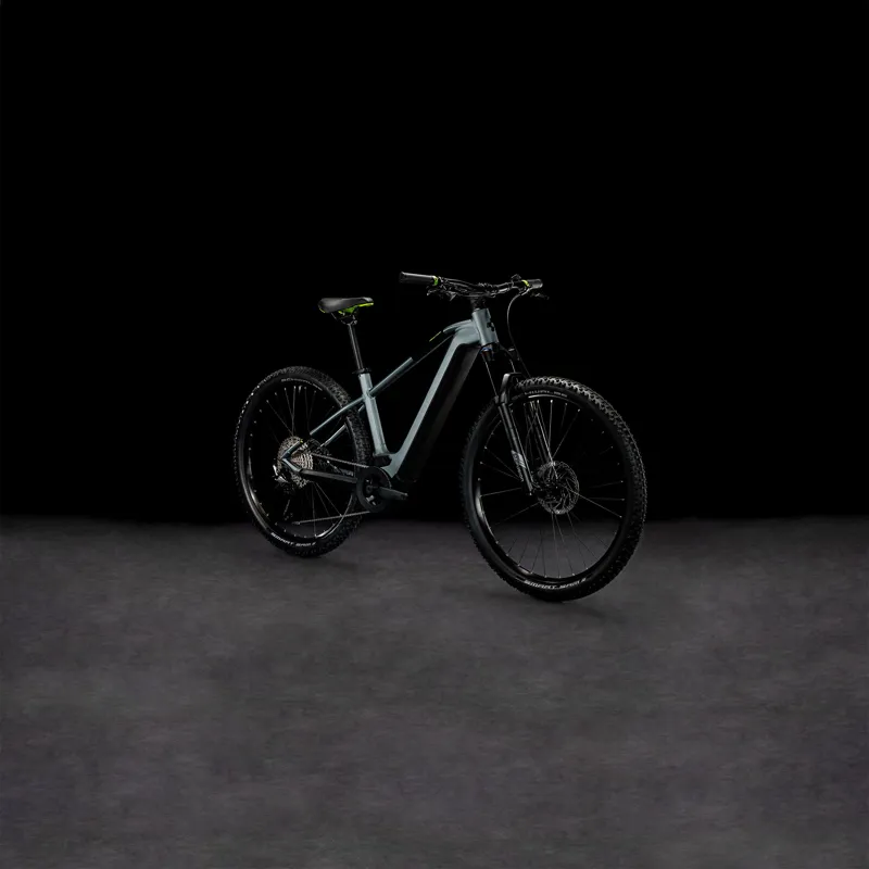 Cube Reaction Hybrid Pro 750 29er Electric MTB - Grey/Green - 23 inch-1