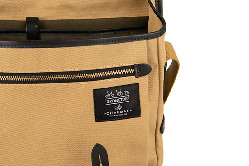 Brompton Game bag Medium With Frame - Tan