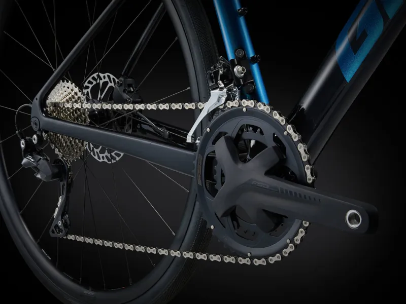 Giant FastRoad Advanced 1 2024 Flat Bar Carbon Road Bike - Black-8