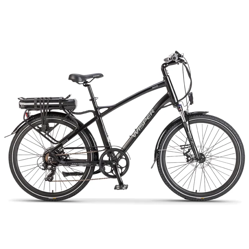 Wisper 905 Torque 375w 2022 Electric Hybrid Bike  - Black