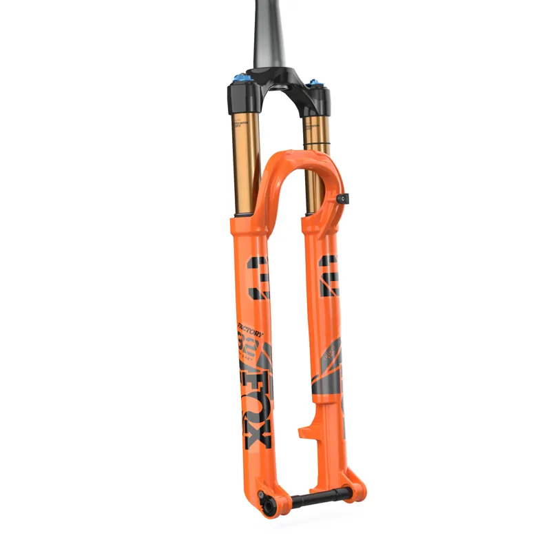 Fox 32 Float Factory SC FIT4 Tapered 29er Fork 100mm KA110 51mm Orange-1