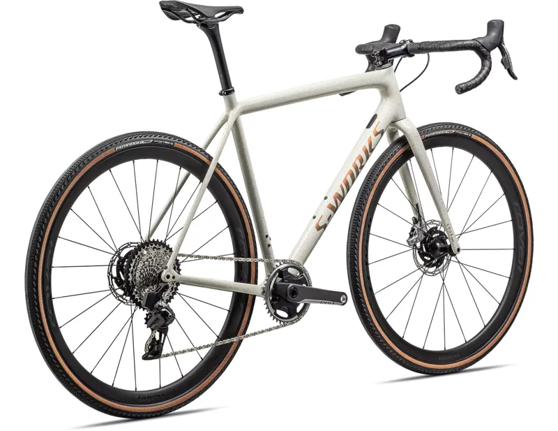 Specialized S-Works Crux 2024 Carbon Gravel Road Bike - Birch/Gold-2