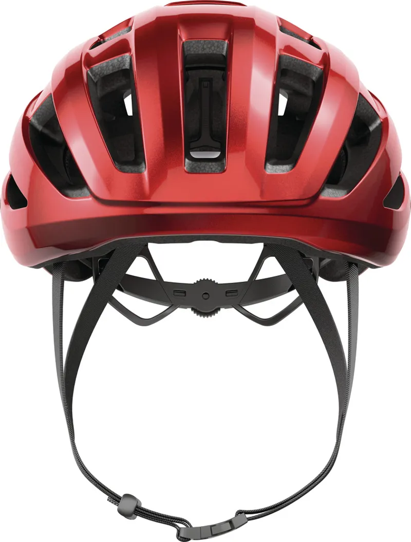 Abus Powerdome Road Helmet - Blaze Red-1