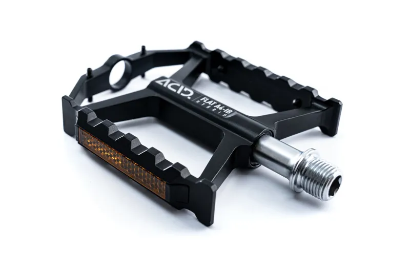 Cube Acid A4-IB Hybrid Flat MTB Pedals - Black-2