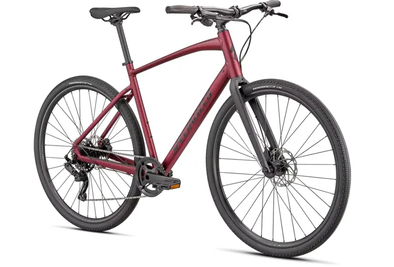 Specialized Sirrus X 3.0 Women's Hybrid Bike - Satin Maroon/Black-1