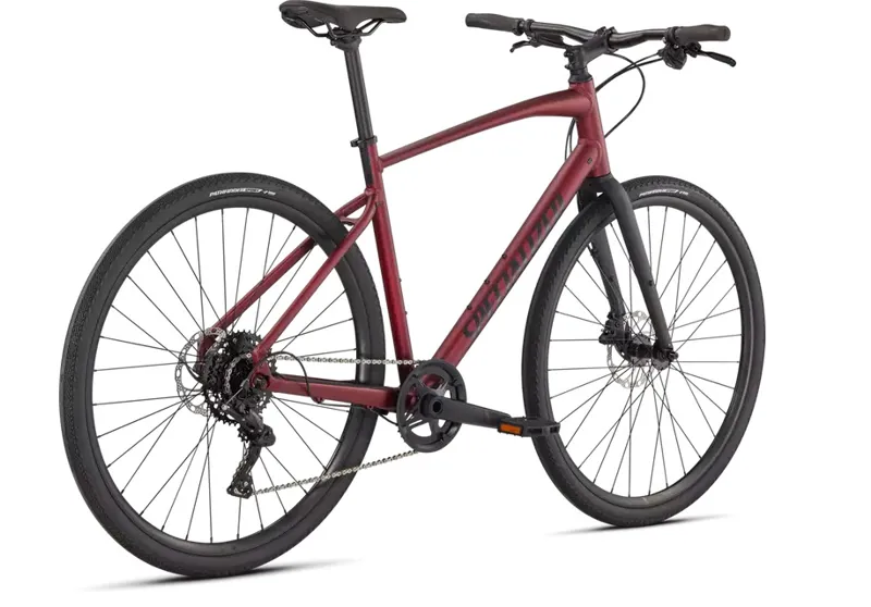 Specialized Sirrus X 3.0 Women's Hybrid Bike - Satin Maroon/Black-2