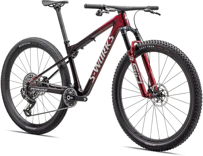 Specialized S-Works Epic World Cup 29er 2024 Full Suspension MTB - Red Tint/Granite-1