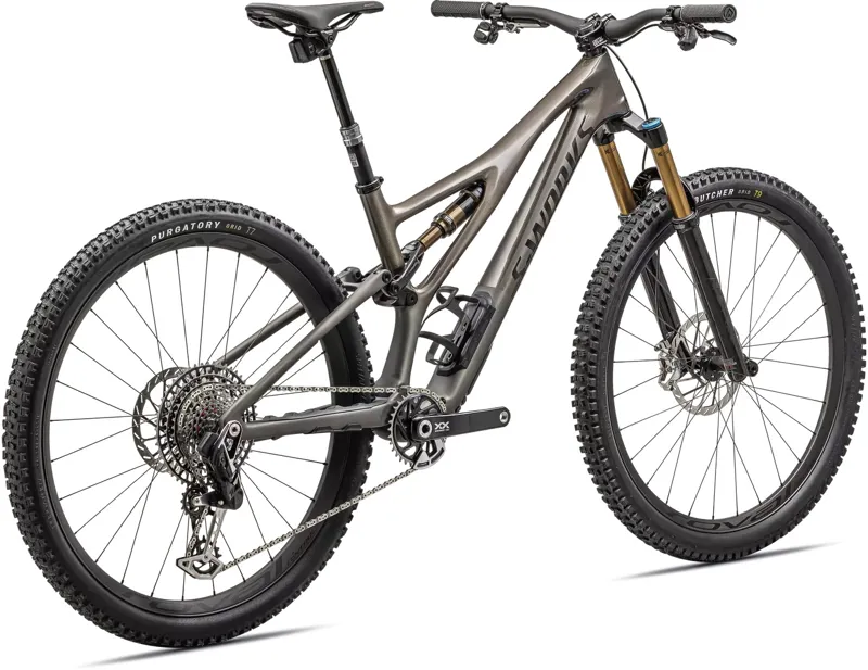 Specialized S-Works Stumpjumper T-Type 29er 2024 Full Suspension MTB - Black Chrome-2