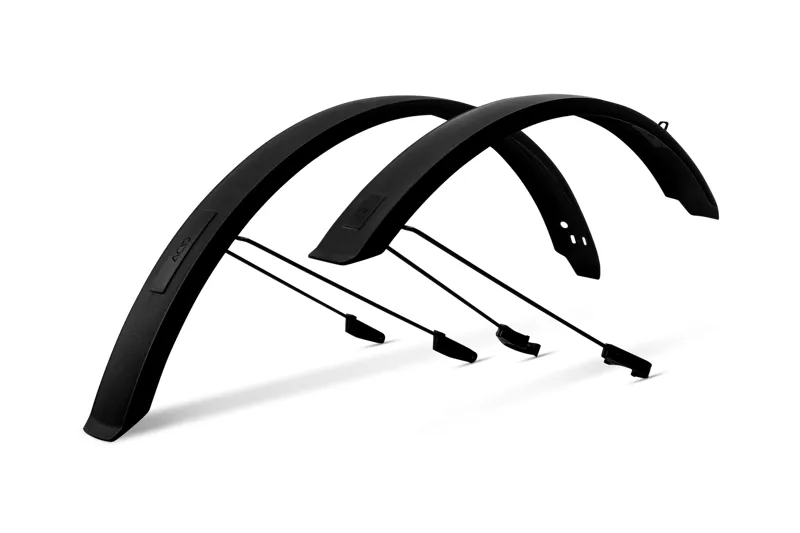 Cube Acid  27.5 Inch 65mm Seat Tube  Mount Mudguard Set - Black 