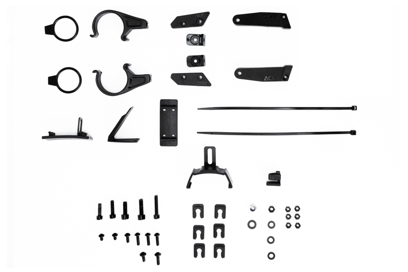 Cube Acid 27.5 Inch 75mm Mudguard Set - Black-7