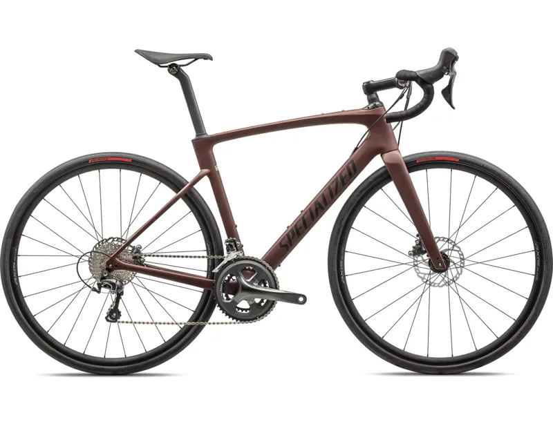 Specialized Roubaix SL8 2025 Carbon Road Bike - Rusted Red/Obsidian