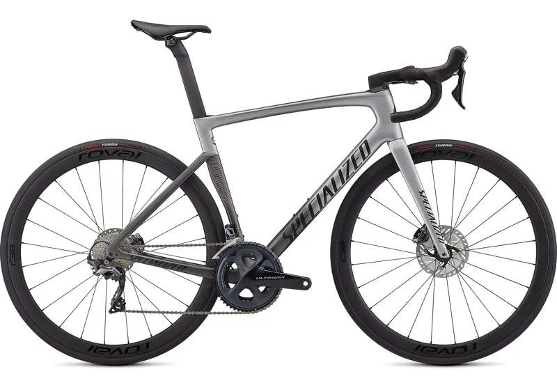 Specialized Tarmac SL7 Expert 2021 Road Bike Silver Smoke Black