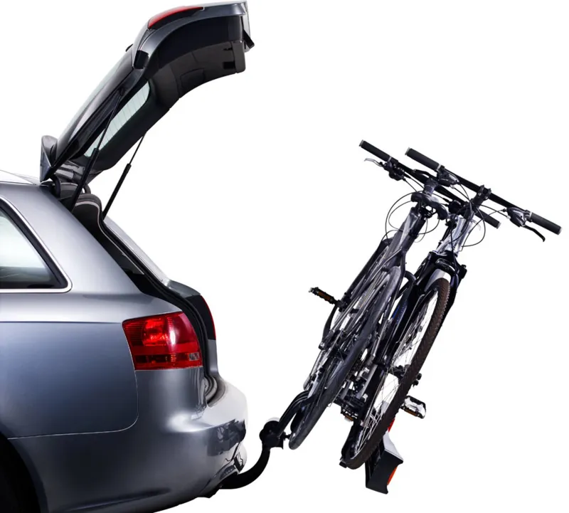 Thule 9502 RideOn 2-bike Towball Carrier - Black and Silver - 2 Bike-2