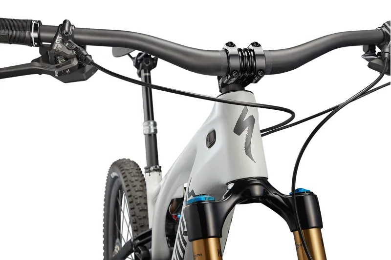 Specialized S-Works Turbo Levo 2022 Electric MTB - White Silver/Chrome-5