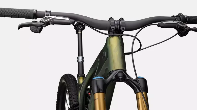 Specialized S-Works Turbo Levo G3 2023 Electric MTB -  Gold Over Carbon-4