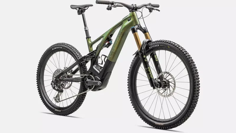 Specialized S-Works Turbo Levo G3 2023 Electric MTB -  Gold Over Carbon-1