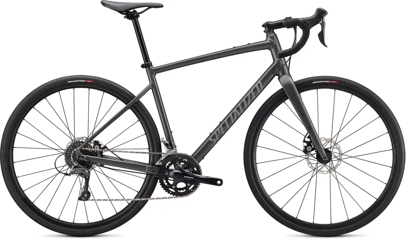 Specialized Diverge Base E5 2021 Gravel Road Bike - Smoke/Grey
