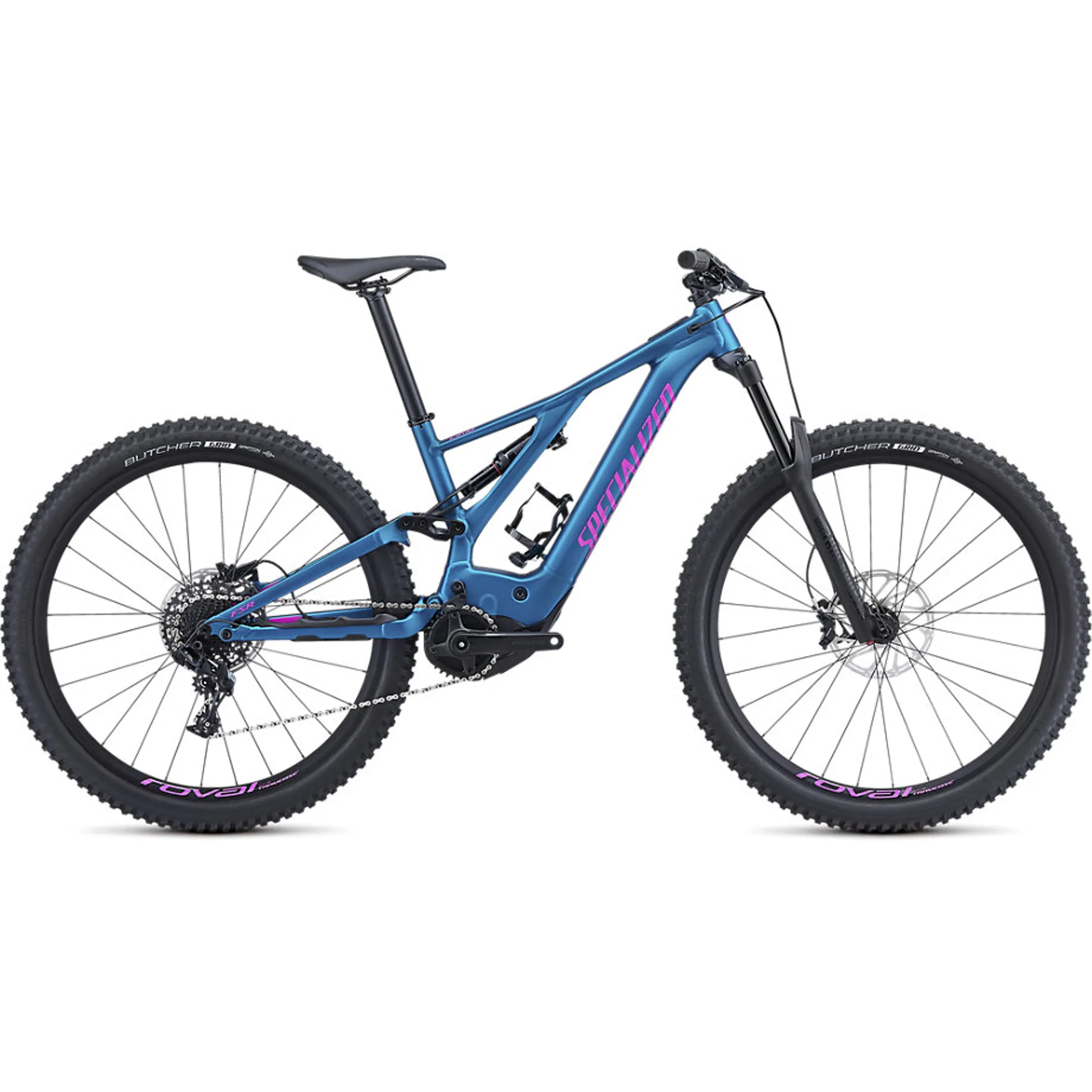 Specialized Turbo Levo 29er 2019 Womens Electric MTB Blue Fuchsia