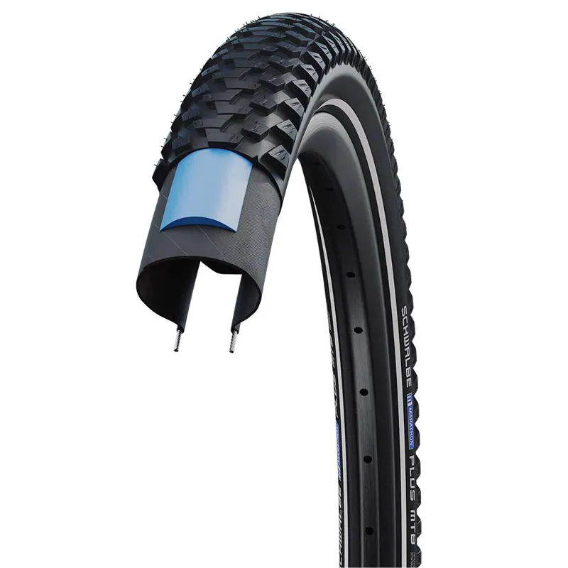 Schwalbe Marathon Plus MTB Smartguard 27.5 MTB Tyre Black/Reflective-2