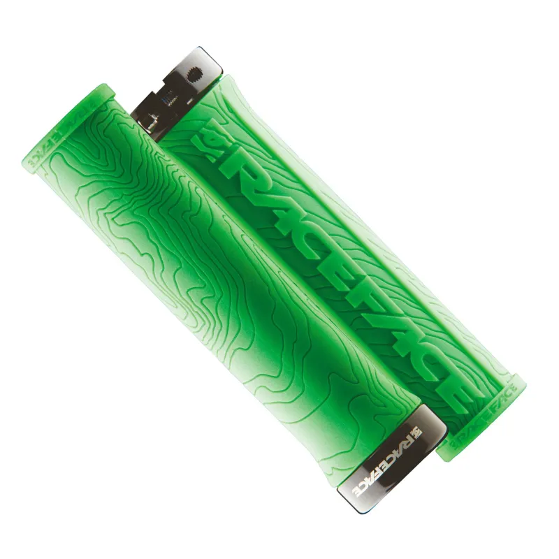 Race Face Half Nelson Lock-On MTB Grips - Green