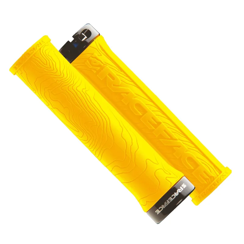 Race Face Half Nelson Lock-On MTB Grips - Yellow