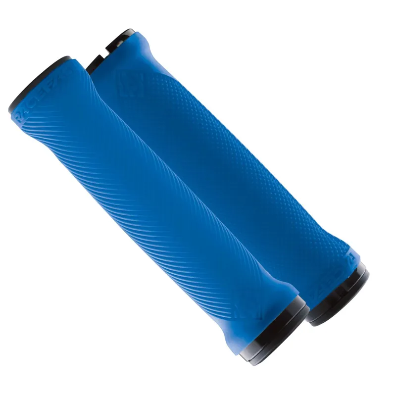 Race Face Love Handle Lock-On MTB Grips - Blue