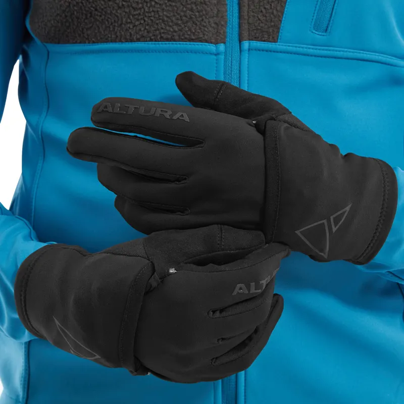 Altura All Roads Adapt Long Finger Gloves - Black-5
