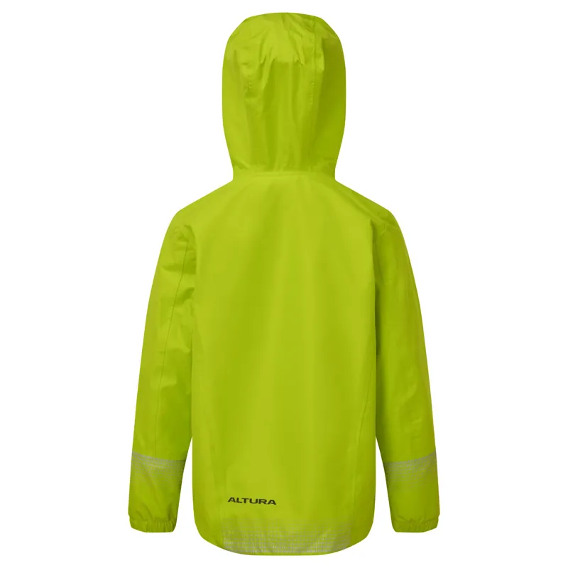 Altura Spark Waterproof Kid's Jacket - Lime-1