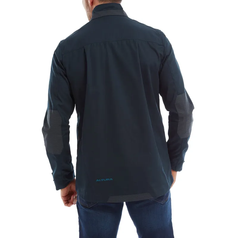 Altura Grid Field Waterproof Men's Jacket - Navy-3