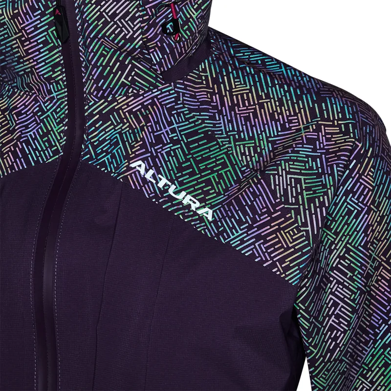 Altura Nightvision Hurricane Womens Waterproof Jacket - Purple-7