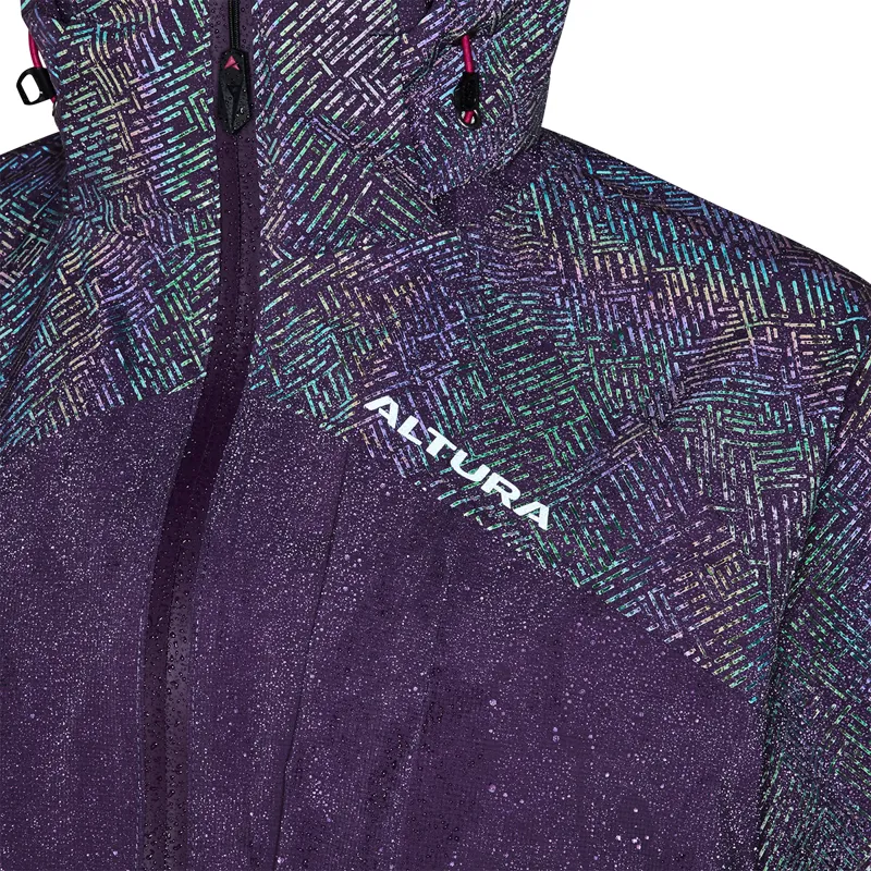 Altura Nightvision Hurricane Womens Waterproof Jacket - Purple-8