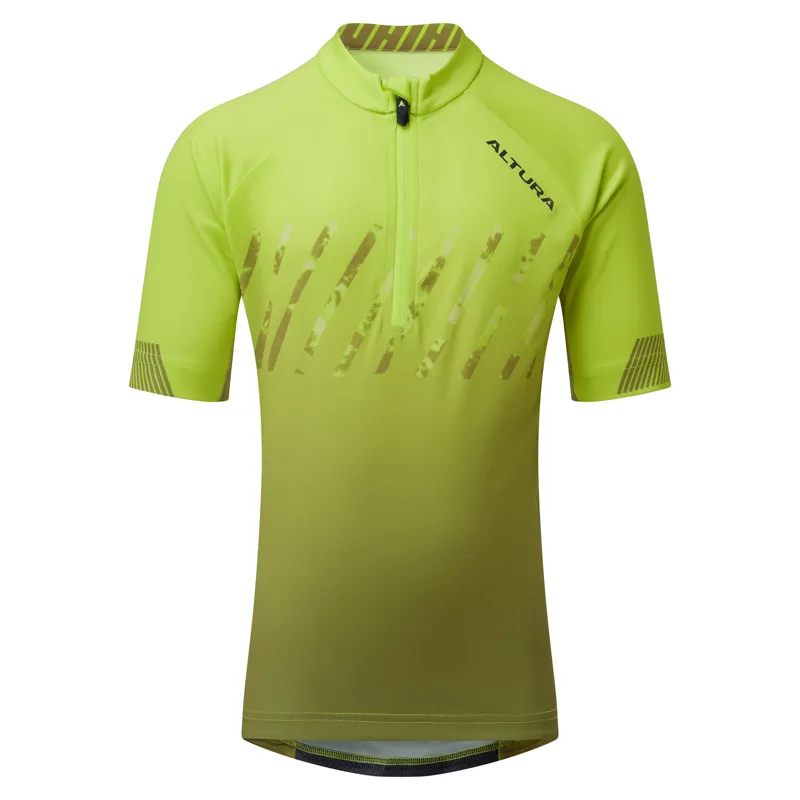 Altura Airstream Kids Short Sleeve Jersey - Lime