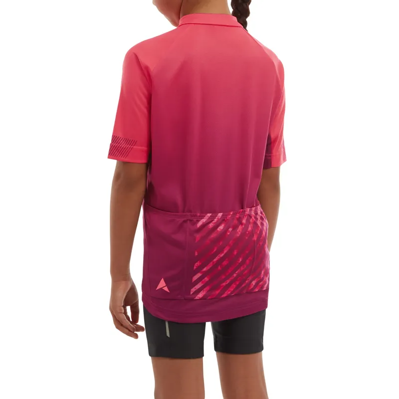 Altura Airstream Kids Short Sleeve Jersey - Pink-3