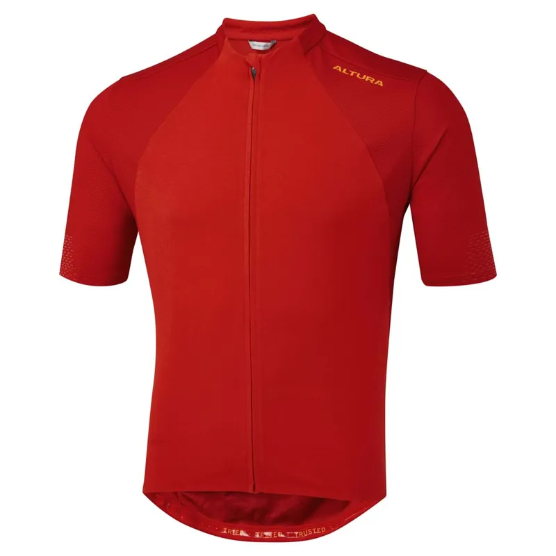 Altura Endurance Men's Short Sleeve Jersey - Red/Orange - Small