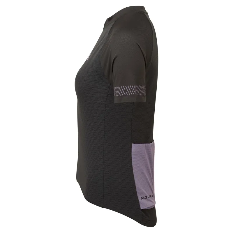 Altura Endurance Women's Short Sleeve Cycling Jersey - Carbon-3