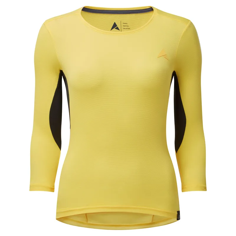Altura Kielder Lightweight Women's 3/4 Sleeve Jersey -Yellow