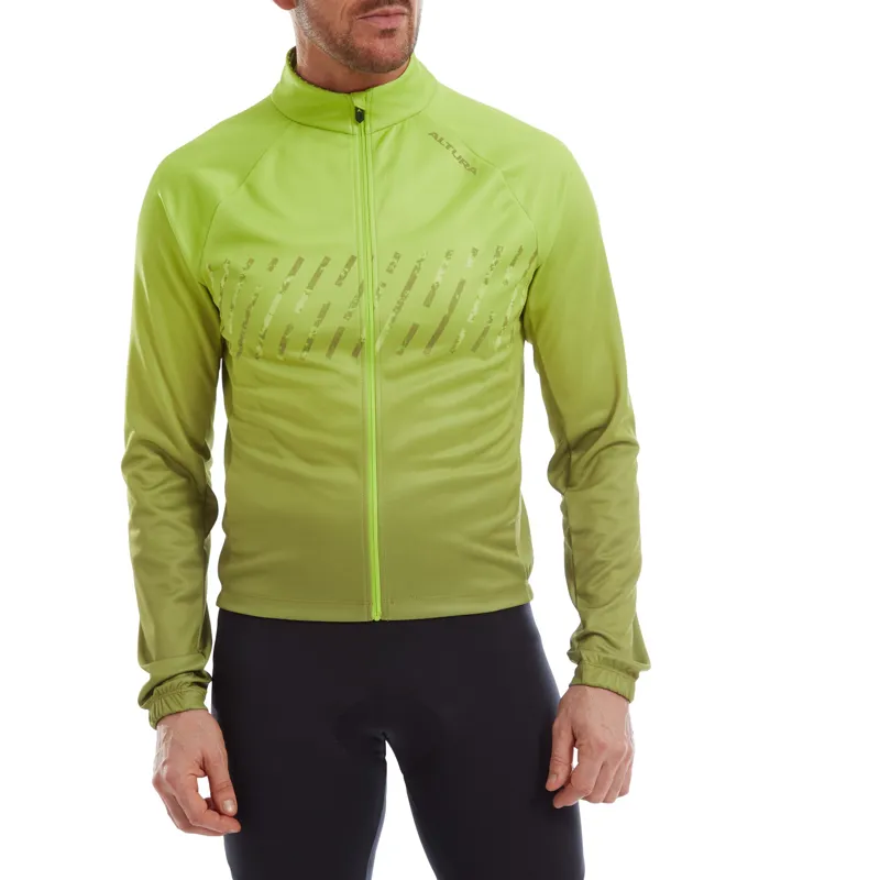 Altura Airstream Men's Long Sleeve Jersey - Lime-2