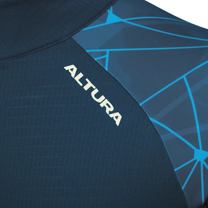 Altura Icon Windproof Long Sleeve Jersey - Navy Blue-3