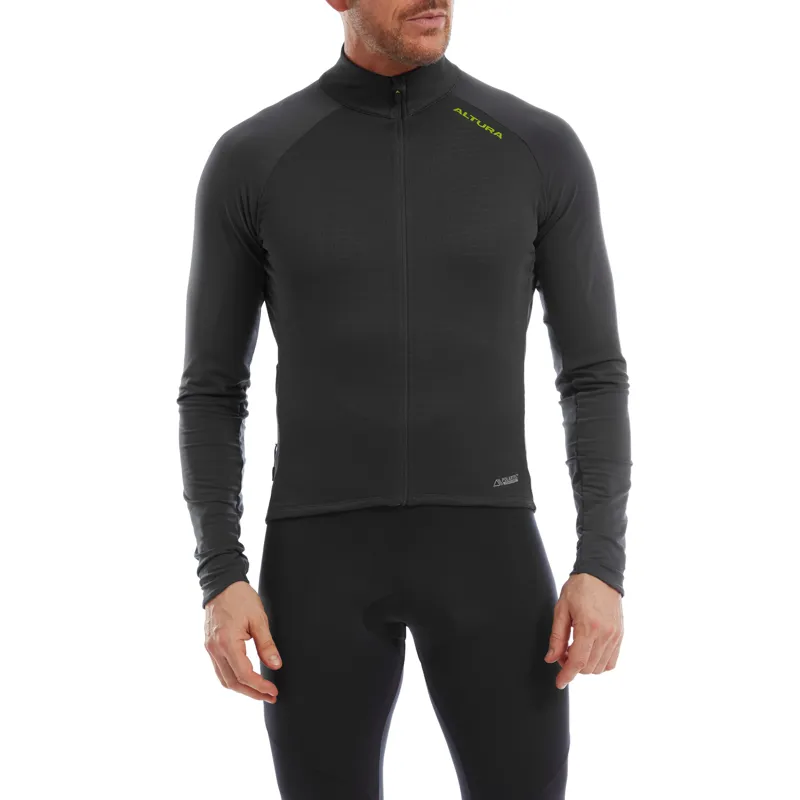 Altura Icon Men's Long Sleeve Jersey - Carbon-2