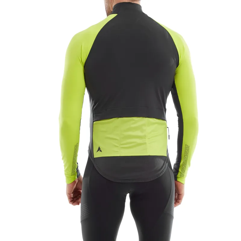 Altura Icon Men's Long Sleeve Jersey - Lime/Carbon-3