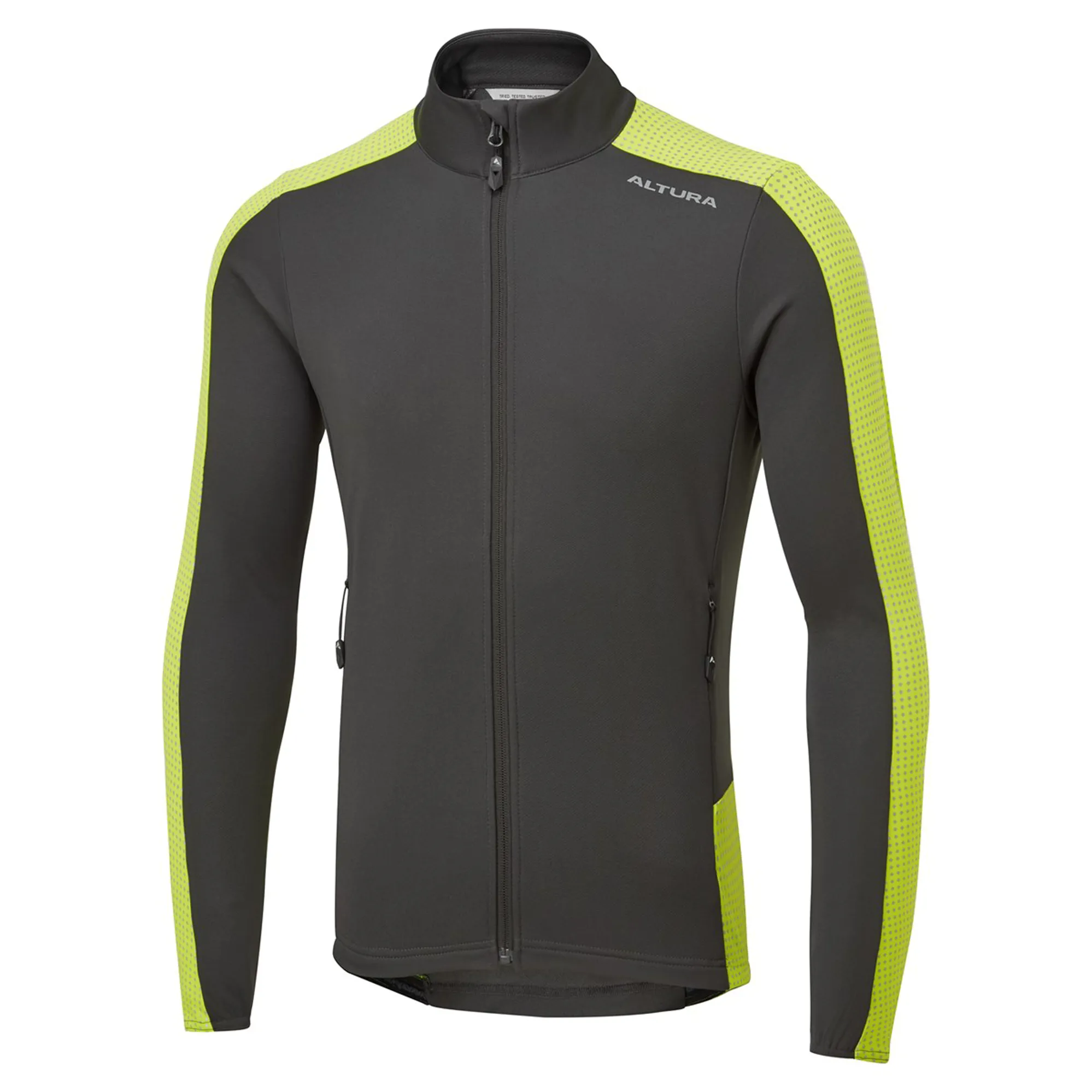 Altura Nightvision Long Sleeve Jersey Lime/Carbon