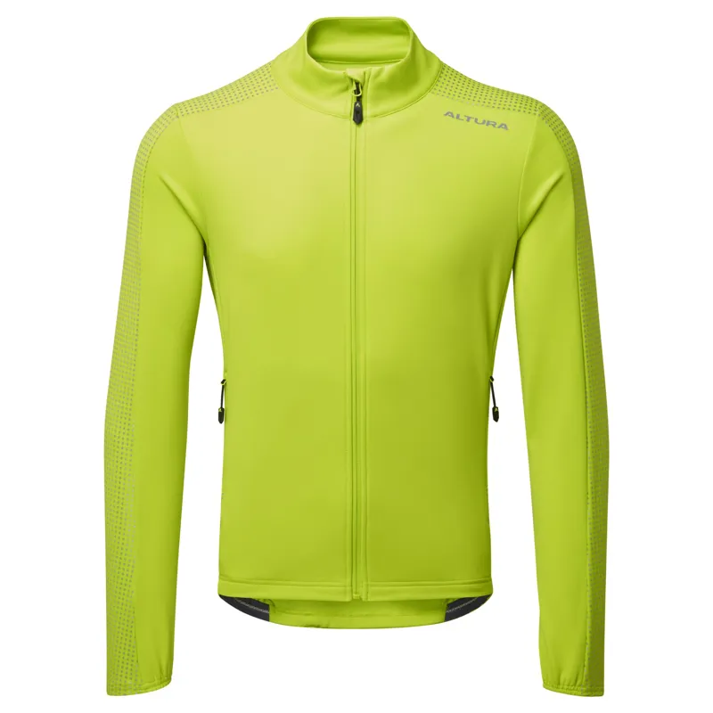 Altura Nightvision Men's Long Sleeve Jersey - Lime