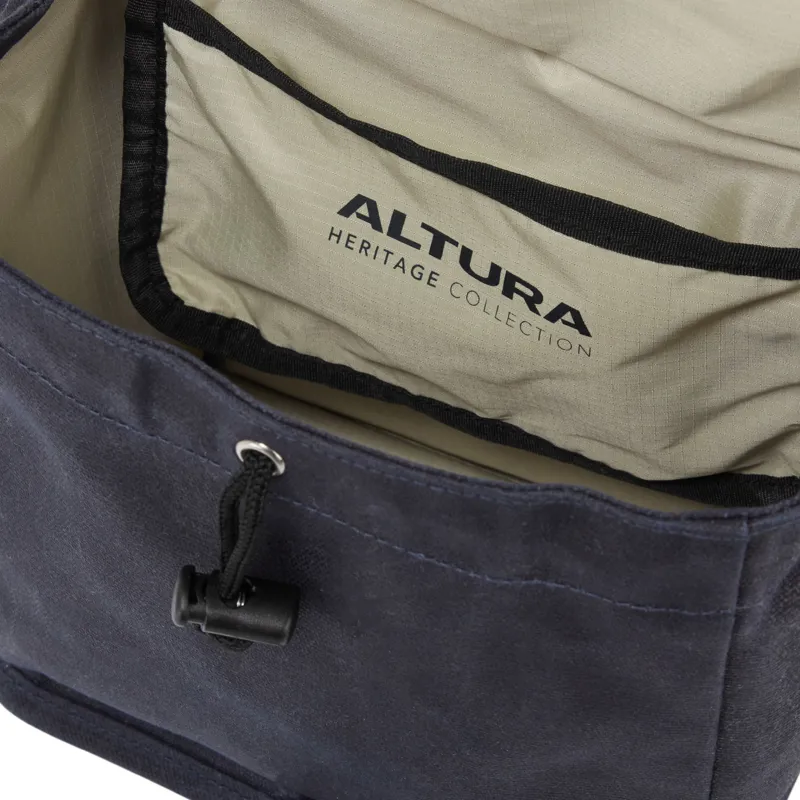 Altura Heritage Cycling Bar Bag - 5L Navy-3