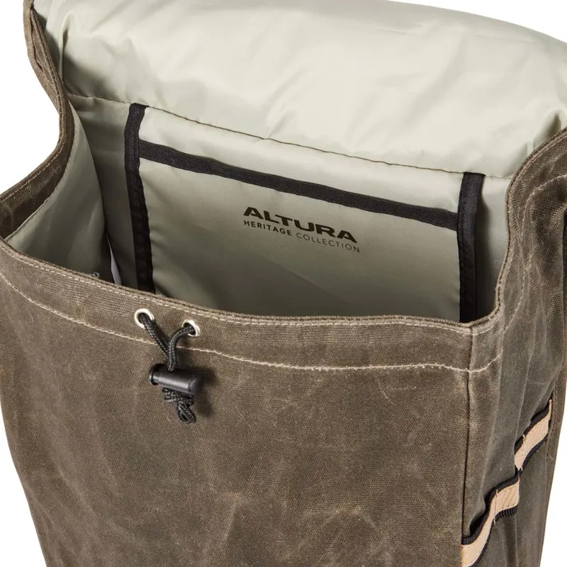 Altura Heritage Pannier Bag Pair - 40 Litre - Olive-6