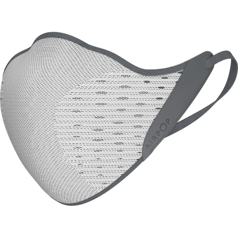 AirPop Active Face Mask - White/Grey-1