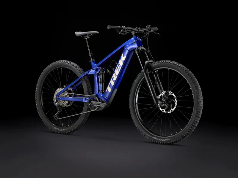 Trek Rail 9.5 Gen 4 750 29er+ Carbon Electric MTB - Hex Blue-1