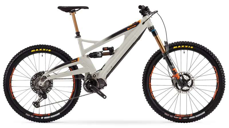 Orange Phase XTR 2021 Electric MTB Smoke White