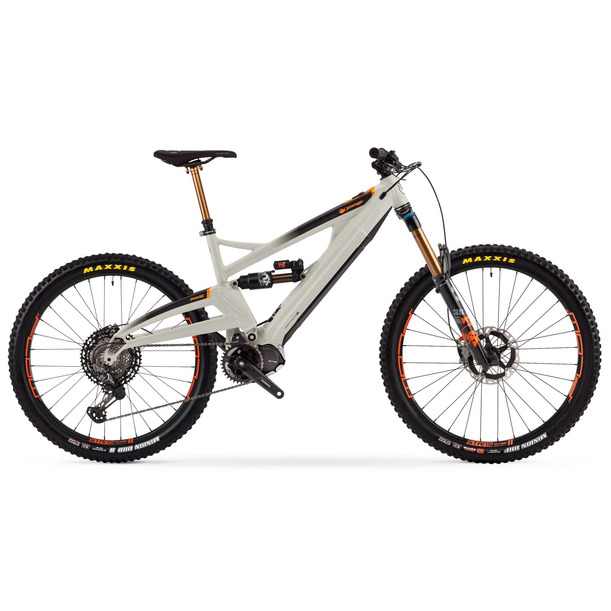 Orange Phase XTR 2021 Electric MTB Smoke White