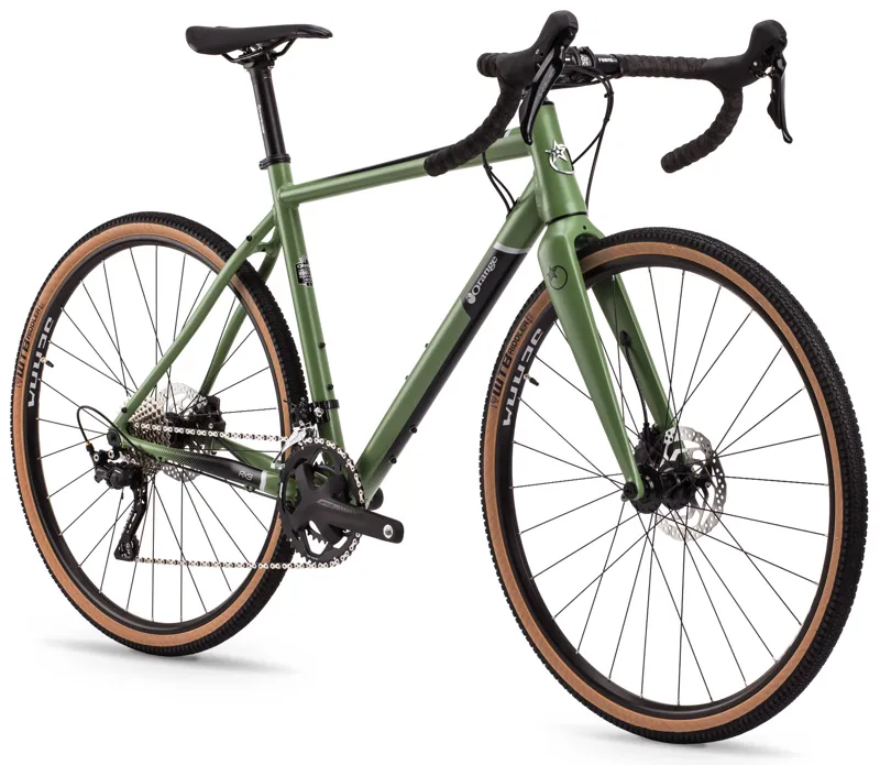 Orange RX9 S 2021 Gravel Road Bike - Matt Wasabi Green-1