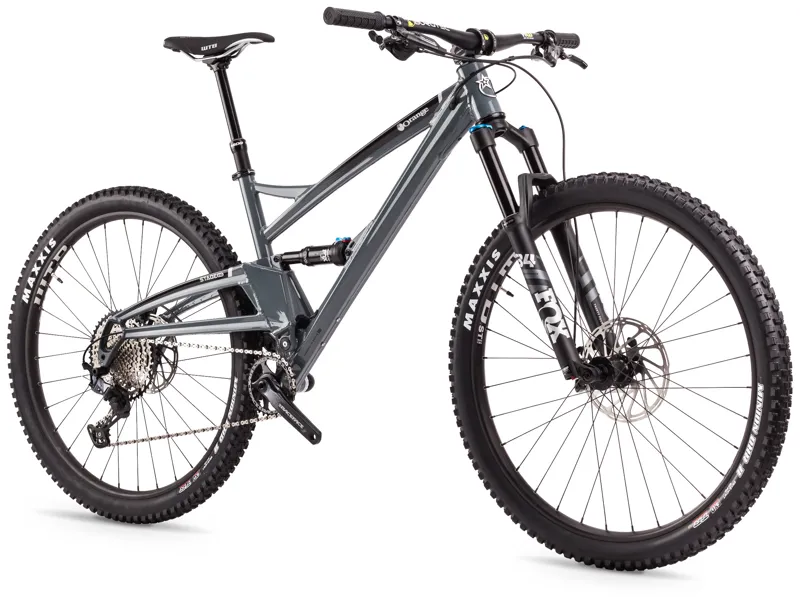Orange Stage Evo Pro 29er 2021 Full Suspension MTB - Norlando Grey-1